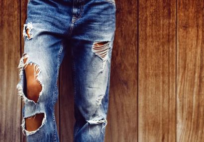 Custom Ripped Jeans